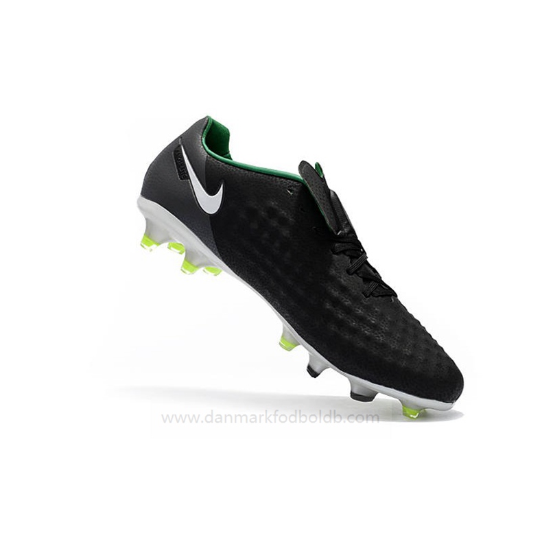 Nike Magista Opus 2 FG Fodboldstøvler Herre – Sort Hvid